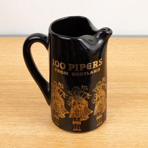 Seagram 100 Pipers From Scotland Scotch Blended Scotch Pitcher 86 Proof